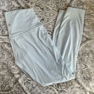 Barely worn Lululemon Align high rise pant 25”